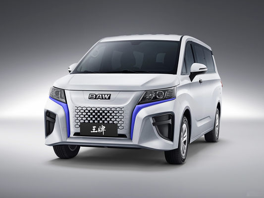BAW M7 المركبات الكهربائية MPV PHEV مع بطارية الفوسفات الحديدي