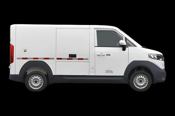 الصندوق الكهربائي Foton E7 الشاحنات الكهربائية الصينية 90 كيلومتر / ساعة مركبة لوجستية حضرية