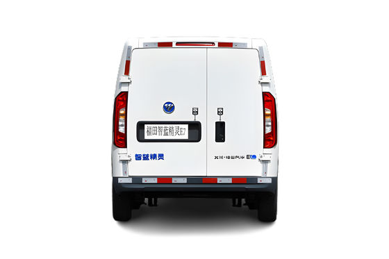 الصندوق الكهربائي Foton E7 الشاحنات الكهربائية الصينية 90 كيلومتر / ساعة مركبة لوجستية حضرية