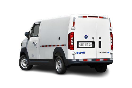الصندوق الكهربائي Foton E7 الشاحنات الكهربائية الصينية 90 كيلومتر / ساعة مركبة لوجستية حضرية