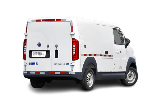 الصندوق الكهربائي Foton E7 الشاحنات الكهربائية الصينية 90 كيلومتر / ساعة مركبة لوجستية حضرية