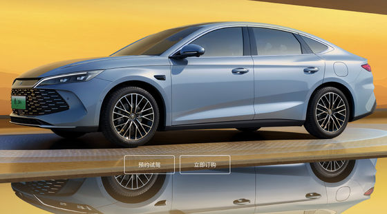 2025 BYD Qin L DMi سيارات كهربائية ذات 4 أبواب و 5 مقاعد مع شحن سريع لمدة 0.42 ساعة ودعم AC / DC